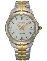 [Seiko] Coutura Stainless Steel Watch in Silver