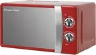 RHMM701R 17 Litre 700 W Red Solo Manual Microwave with 5 Power Levels, Ringer