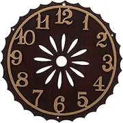 BATHVEVE Silent Mechanism Large Screen Cuckoo Clock Dial Plate for DIY Projects Wall Clock Decor Accessory