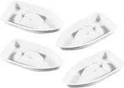 LOPUNER 4pcs Sailboat Model Kit Realistic Ship Craft for Boys and Girls Easy Assembly Boat Ornament for Home Decor and Creative Play for Birthdays and Christmas
