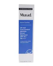 Murad 1.7oz Oil and Pore Control Mattifier Broad Spectrum SPF 45
