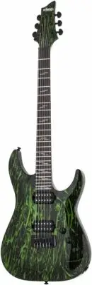 Schecter C-1 Silver Mountain Electric Guitar - Toxic Venom