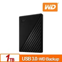 在飛比找蝦皮商城優惠-WD 威騰 My Passport 1TB(黑) 2.5吋行