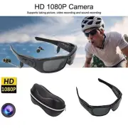 1080P Mini Camera Glasses Sunglasses Sport Video Recorder with Bluetooth Headset