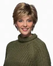 MANDY WIG Estetica in R2/4 Short Layered Style with Flip/ STRETCH CAP