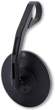 Highsider Conero 2, bar end mirror , color: Black/Black , size: Long