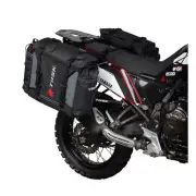 Tusk Pannier Racks With Olympus Pannier Bags Black/Grey