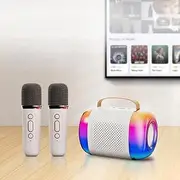 Professional Karaoke Machine with Wireless Bluetooth - KTV-Grade Sound System with LED Lights and Magic Effects for Home, Parties, and Events