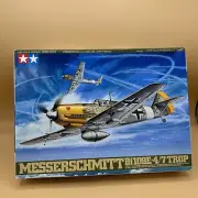1/48 Messerschmitt Bf109E-4/7 Trop TAMIYA - Open Box Sealed Parts - Model Kit