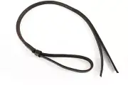 FS TACK Dk. Oiled Over & Under Whip 36" Premium Bridle Leather Barrel/Games