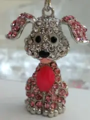 NEW YORK STATUE Of Liberty Diamond Dog keychain