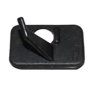 Black Plastic Adhesive Archery Shoot Around Arrow Rest For Right-Handed Compound Bow 2PCS