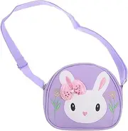[HAPINARY] Little Girls Bunny Shoulder Bag Toddler Girls Crossbody Bag Purse Adorable Rabbit Pattern
