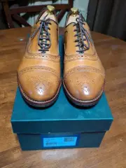 Allen Edmonds 'Strand' Cap Toe Oxford Dress Shoes Men's 10 2E Walnut Brown