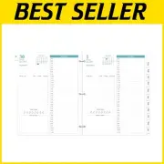 Premium 2025-2026 Planner Refill - 3-Hole Punched Daily Organizer, 8.5" x 11"