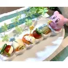 Kirby Cafe Limited 5 consecutive mini plates appetizers Kirby inhales Japan