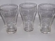 3 Coca-Cola Fountain Bell Glass 75th Anniversary Coke Commerative 1977 Bristol