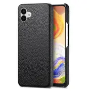 Litchi Leather Phone Case For Samsung Galaxy A04