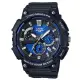 【CASIO 卡西歐】MCW-200H 日期顯示 三眼三針 計時 運動型 石英腕錶 53.5mm(扇形造型)