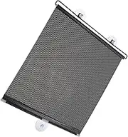 Alipis 1Set Blackout Roller Blind with Suction Cups Indoor Privacy Curtain for Kitchen and Balcony Summer Window Shade No Drill Installation Dot Design
