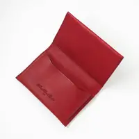 在飛比找誠品線上優惠-日本 SLIP-ON 牛皮名片夾/ Arizona/ 紅