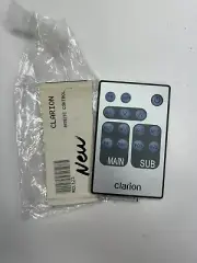 Clarion RCL123 Remote, OEM NOS for Flip Down Vehicle TV Monitor OHM102, OHM153