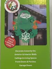 The Grinch LED Whirl A Motion + Static Projection Light Dr. Seuss Christmas