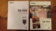 Nikon Autofocus SpeedLight SB-900 SB 900 USER GUIDE MANUAL BOOK Speed Light