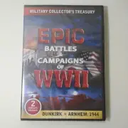 Epic Battles & Campaigns Of WWII Dunkirk * Arnhem 1944 2 Complete Programs