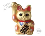 Ale-net Figurine W3.9 x D 3.0 x H 5.3 inches (10 x 7.5 x 13.5 cm) Maneki Neko