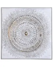 StyleCraft Makenna Soft Tapestry Ii Handpainted Framed Decor Wall Art