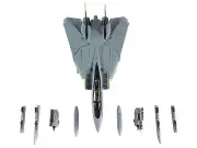 Grumman F-14D Tomcat Fighter Aircraft "VF-31 Tomcatters USS Theodore Roosevelt T