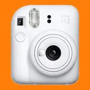 FUJIFILM INSTAX MINI 12 Instant Film Camera (Clay White) With Photo Kit - Brand New