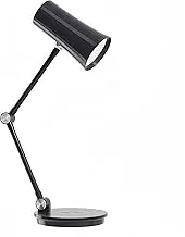 Fay Bless Portable Wireless Charging Desk Lamp with Ambient Lighting - Magnetic Rechargeable LED Light for Reading,Study,Working (Black)