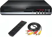 Multi Format Home Portable DVD Player for TV, Support HDMI AV Output, Compatible CD SVCD VCD Function