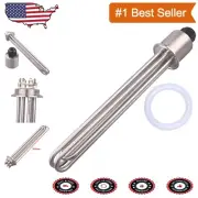 9000W Stainless Steel U Type Tri-Clamp Heating Element - 240V Immersion Heater