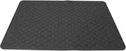Electric Stove Cover Mat, Silicone Cooktop Protector for Kitchen Microwave Oven Laundry Washer (Black)