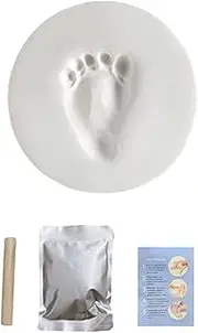 Infantt Handprint Set - Safe Clay Mold, Footprint Pet Paw | Baby Memoryy Craft, Cherished Moments Kit, Non Toxic Clay Pack, Gentle Clay Material, Baby Footprint Keepsake Kit For Simple Craft Making