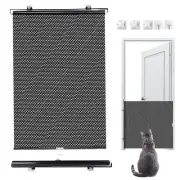 Retractable Baby Gate Pet Dog Mesh Fence Portable Guard Indoor