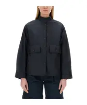 Aspesi Alisha Classic Buttoned Top L Black