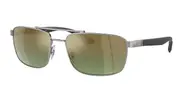 Ray-Ban RB3737CH Chromance Polarized 004/6O Men's Sunglasses Gunmetal Size 60