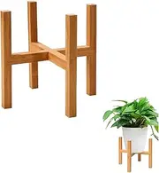 Indoor Metal Flower Pot Stand, Adjustable Width, Suitable for Potted Plants, Medieval Flower Stand for Corner Display (without Flower Pots and Potted Plants)