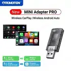 Ottomotion Wireless Carplay/Android Auto Adapter Navigation & Music, Plug & Play