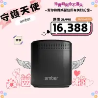 在飛比找PChome24h購物優惠-Amber私有雲端儲存裝置 內建硬碟1TB x 2 + AC