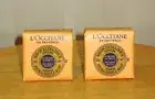 L'Occitane-Shea Verbena Extra-Gentle Bar Soaps for Hands & Body-2 bars total
