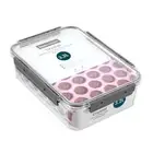 5 x 3.2L Airtight Food Storage Containers Kitchen Dry Food Pantry Organiser Box