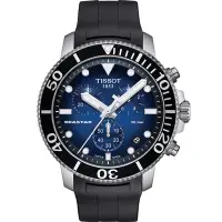 在飛比找Yahoo奇摩購物中心優惠-TISSOT Seastar 海星300米潛水錶(T1204