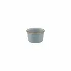 6x Ramekin Zuma Bluestone Ribbed 85x50mm 140mL Sauce Commercial Crockery Cafe