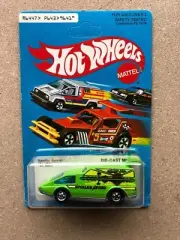 HOT WHEELS 1979 MATTEL HONG KONG GREEN SPOILER SPORT VAN UNPUNCHED