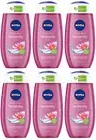 6 NIVEA Waterlily & Oil Caring & Refreshing Shower Gel Bottles 250ml 8.45 fl. oz